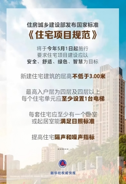 5月起，住建領(lǐng)域這些新規(guī)實施！